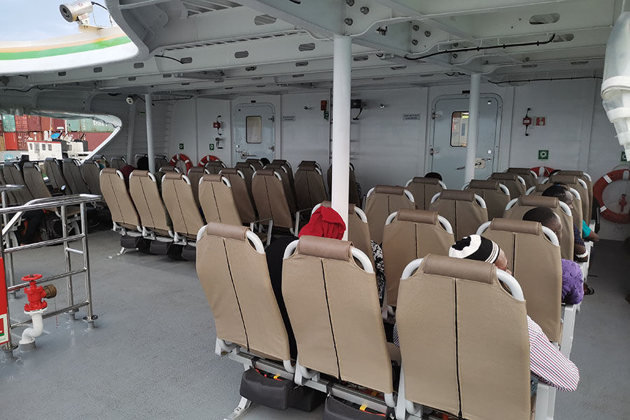 China 48m Steel Hull 260 Passenger Ferry Ship for Sale