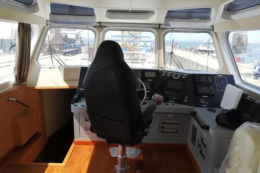 Grandsea Boat 12.6m Bateau pilote en aluminium à prix bon marché pour la vente