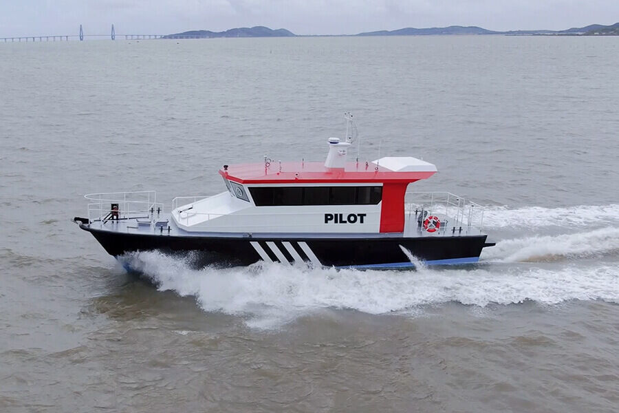 Grandsea 17m Matériel en acier Fast Marine Harbour Bateau pilote en mer agitée à vendre