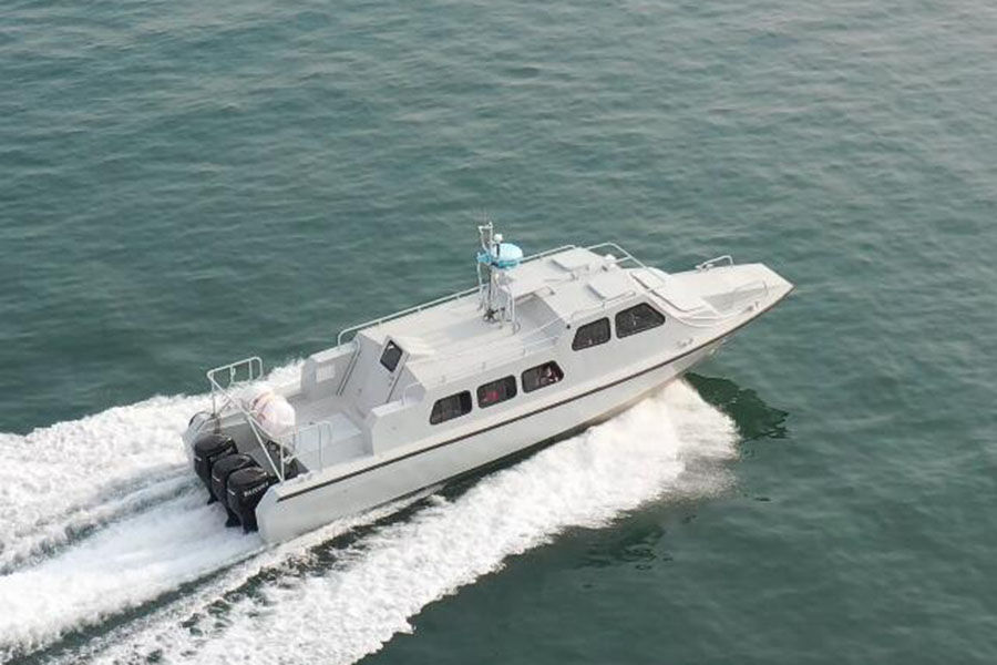 Grandsea 12.7m High Speed Aluminum Government Supervision Patrol Boat for Sale