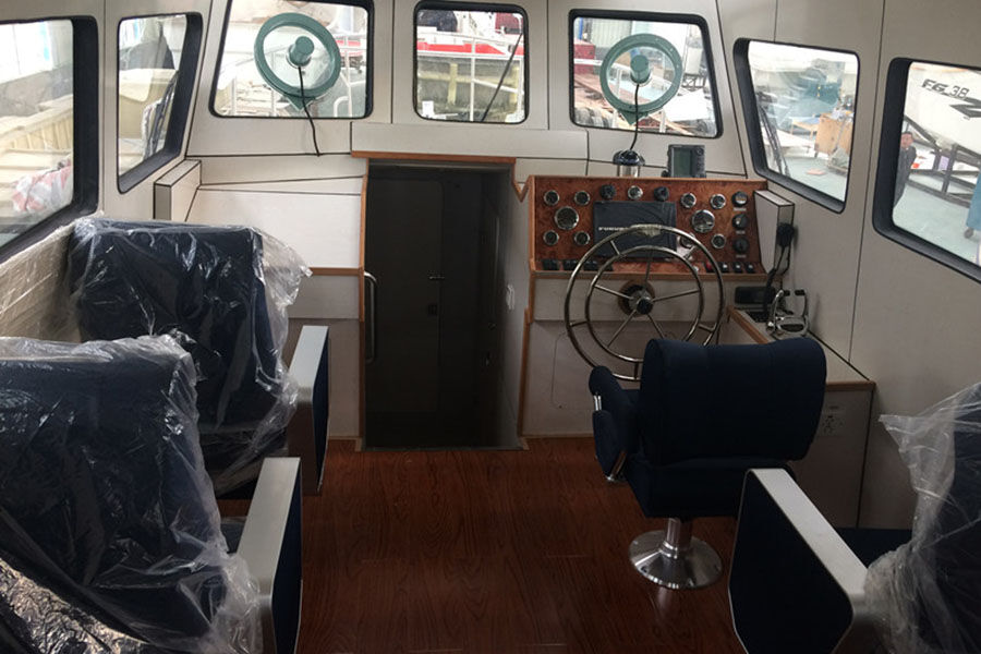 Grandsea Boat 13m/43ft Bateau de patrouille de police à grande vitesse en aluminium à vendre