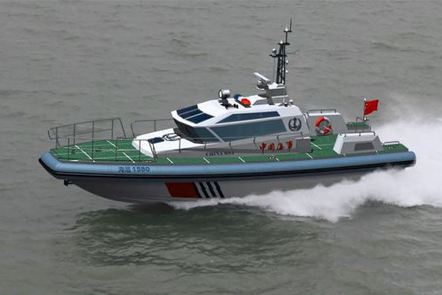 Grandsea 16m Coast Guard FRP Bateau de patrouille offshore militaire à vendre