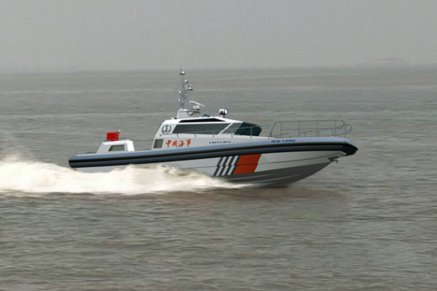 Grandsea 16m Coast Guard FRP Bateau de patrouille offshore militaire à vendre