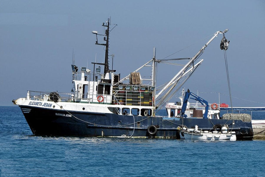 New Building BV Class Approved 73ft Deep Sea Steel Commercial Stern Fishing Boat For Sale