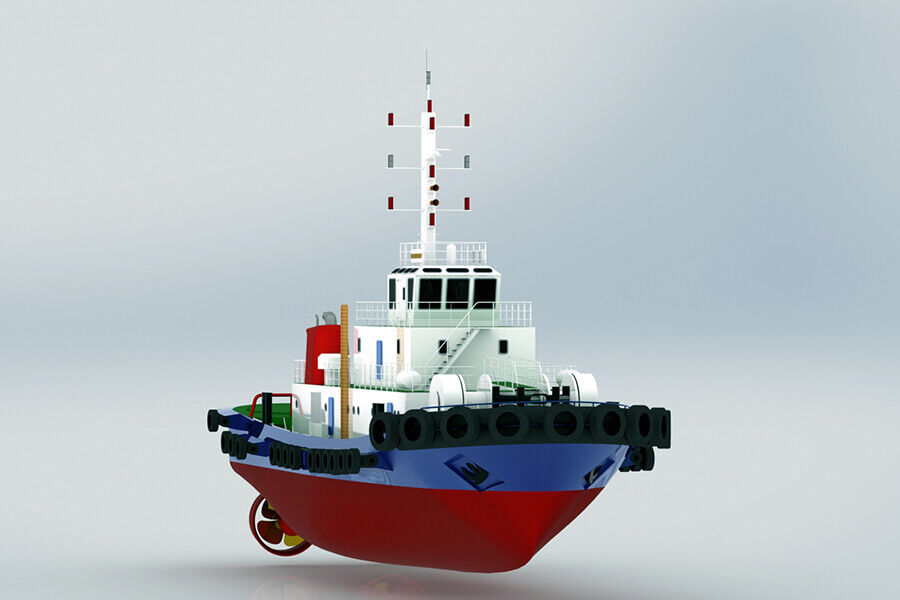 Grandsea Length 40m Ocean Going 4000hp ASD Tugboat for Sale