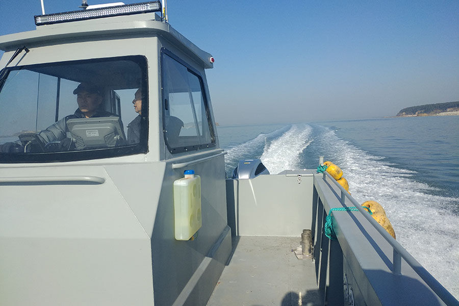 Grandsea 11m Sea Farming Aluminum Work Barge Boat for sale