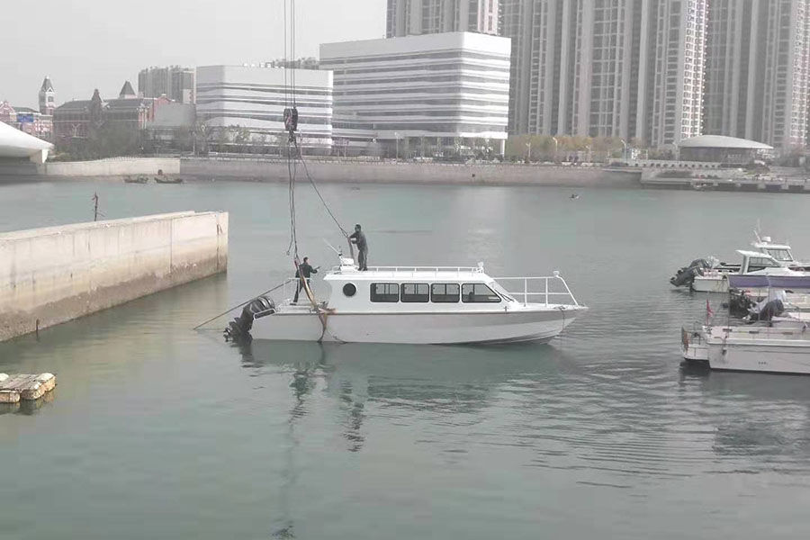 Bateau d'équipage de passagers de travail en aluminium de 40 pieds à vendre