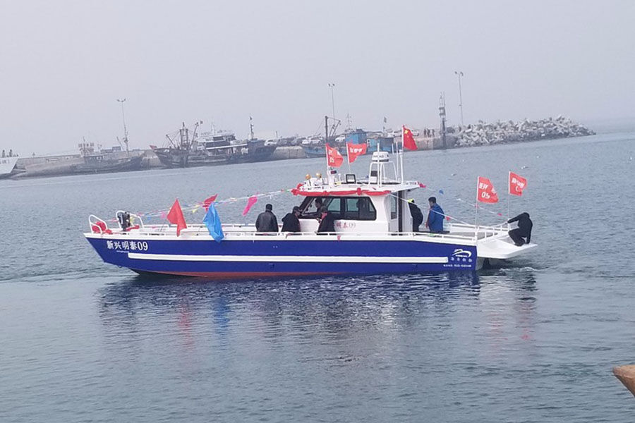 13m Aluminium Landing Craft Work Boat for Sale