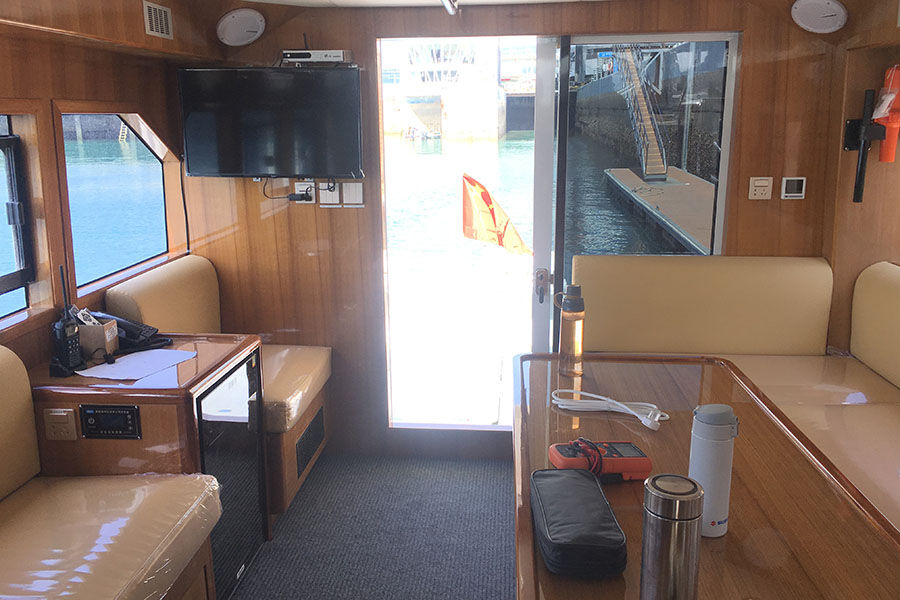 Grandsea 19m Bateau de pêche professionnel en cabine de haute mer en fibre de verre à vendre