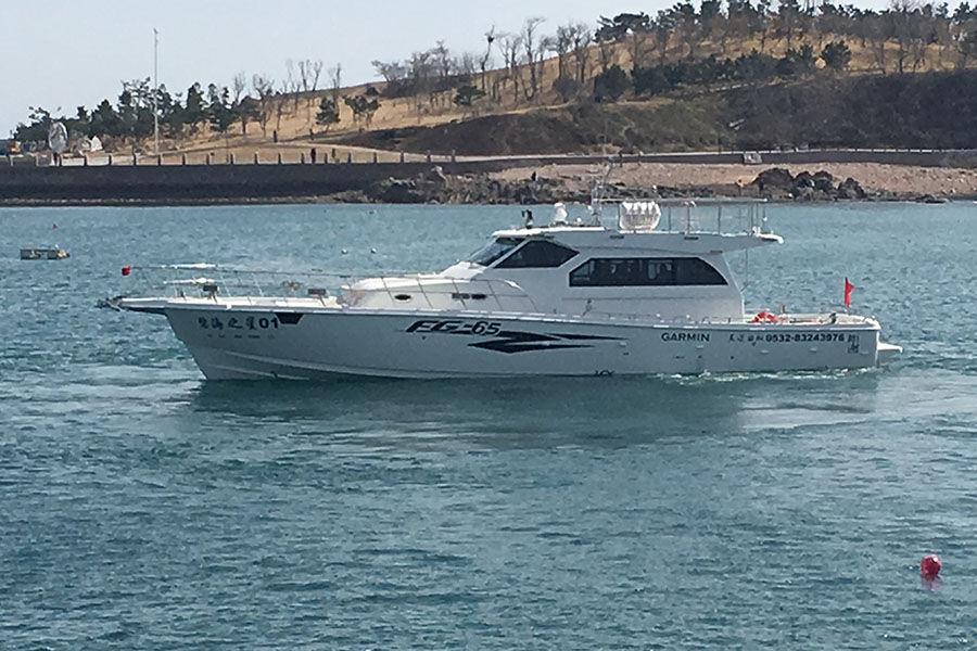 Grandsea 19m Professional Fiberglass Deep Sea Cabin Fishing Boat for sale