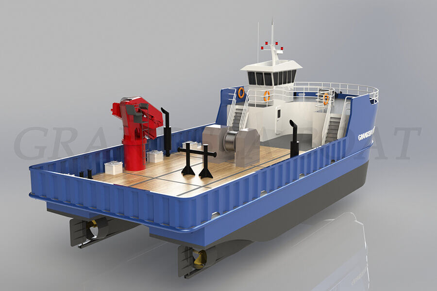 Bateau de recherche et d'étude offshore Grandsea 22m Steel River And Sea à vendre