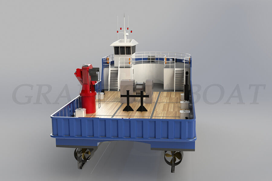 Bateau de recherche et d'étude offshore Grandsea 22m Steel River And Sea à vendre