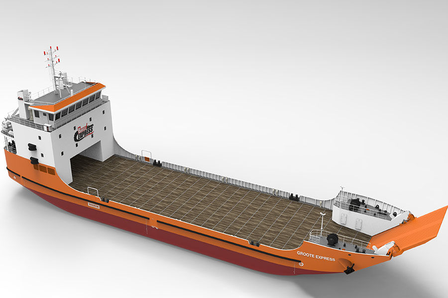 LCT 65m Cargo RORO Landing Craft et transporteur de carburant