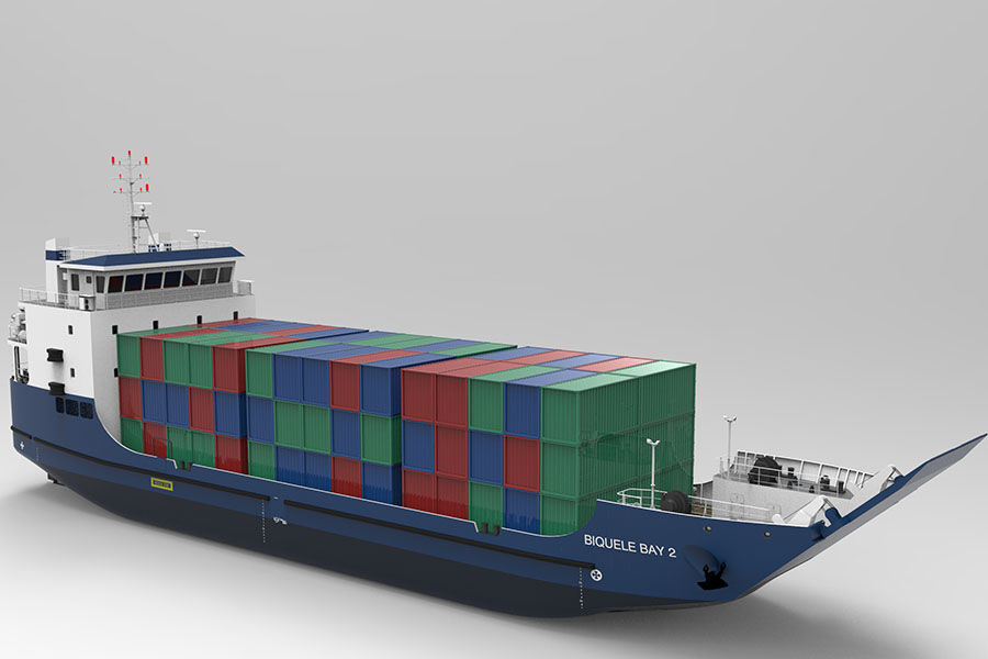 LCT 65m Cargo RORO Landing Craft And Fuel Carrier