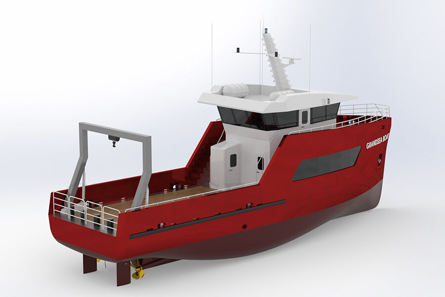 Navire de ravitaillement à plate-forme rapide de 22 m/navire de ravitaillement utilitaire polyvalent/navire de ravitaillement et bateau d'équipage PSV à vendre