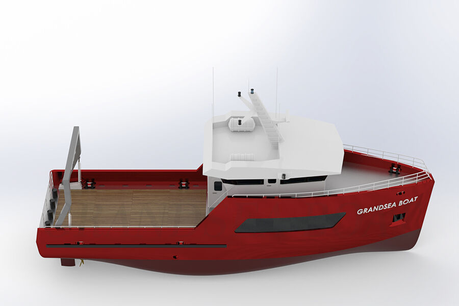 Navire de ravitaillement à plate-forme rapide de 22 m/navire de ravitaillement utilitaire polyvalent/navire de ravitaillement et bateau d'équipage PSV à vendre