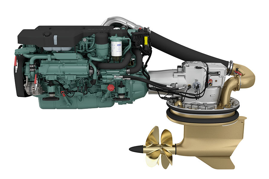 200HP-400HP Suède a fabriqué et importé des moteurs de yachts et de bateaux Volvo Marine à vendre en Russie