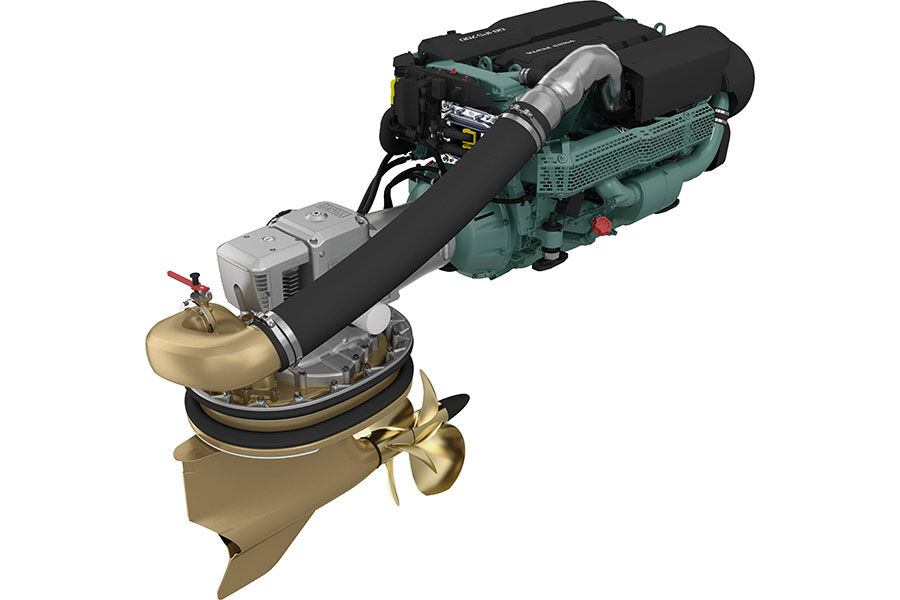 200HP-400HP Suède a fabriqué et importé des moteurs de yachts et de bateaux Volvo Marine à vendre en Russie