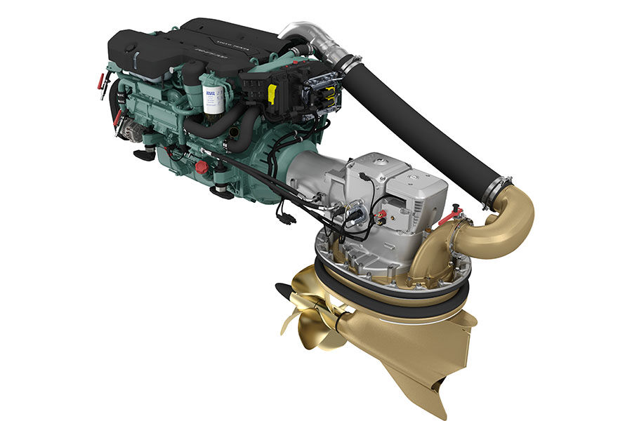 200HP-400HP Suède a fabriqué et importé des moteurs de yachts et de bateaux Volvo Marine à vendre en Russie