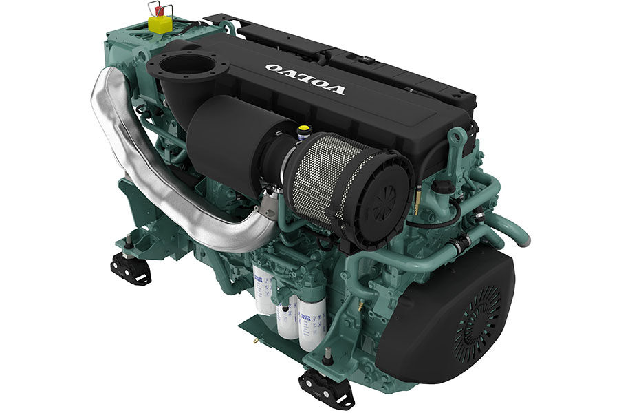 200HP-400HP Suède a fabriqué et importé des moteurs de yachts et de bateaux Volvo Marine à vendre en Russie