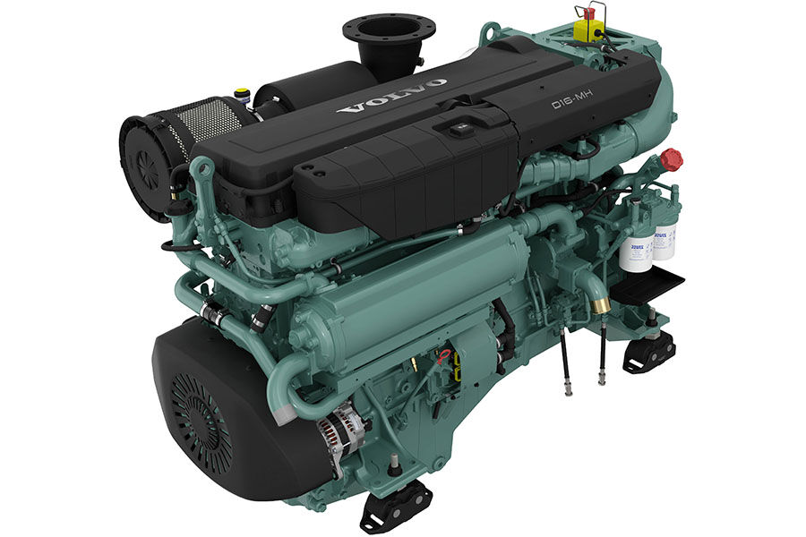 La Suède a fabriqué la propulsion et les moteurs diesel marins Volvo X15 400HP-1200HP à vendre en Russie