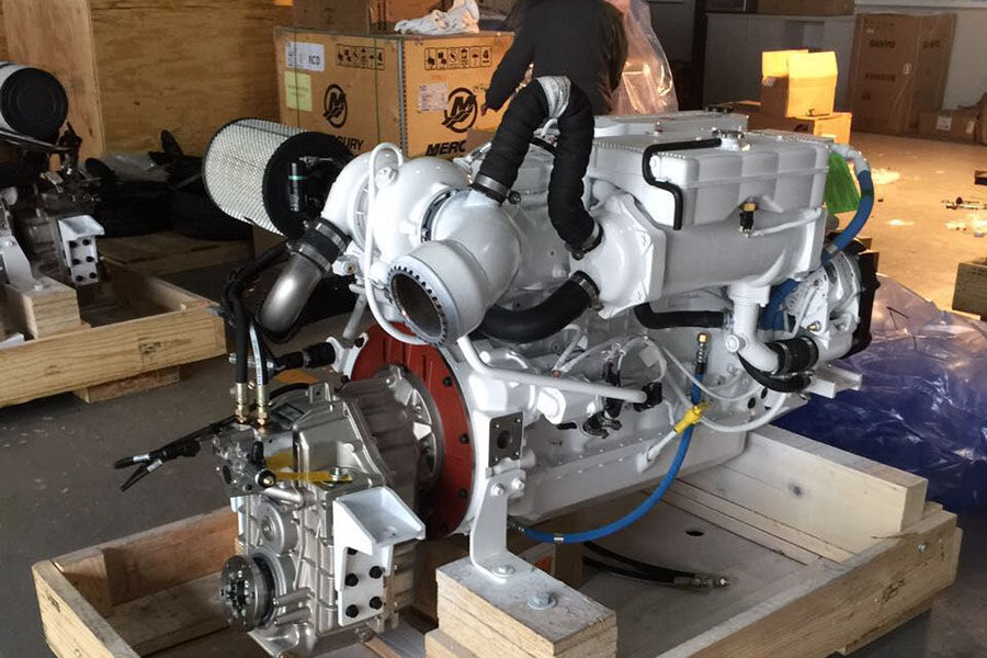 QSB6.7 200HP-400HP American made and Import Cummins Marine Yacht and Boats Engines à vendre Russie