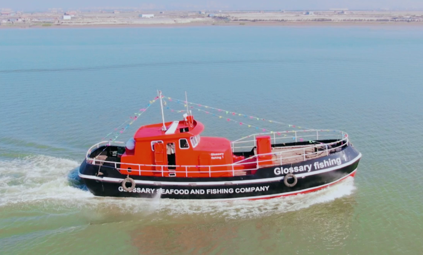 Grandsea 16.5m/78ft coque en acier Deep Sea Stern Trawler bateau de pêche commerciale/navire/navire à vendre