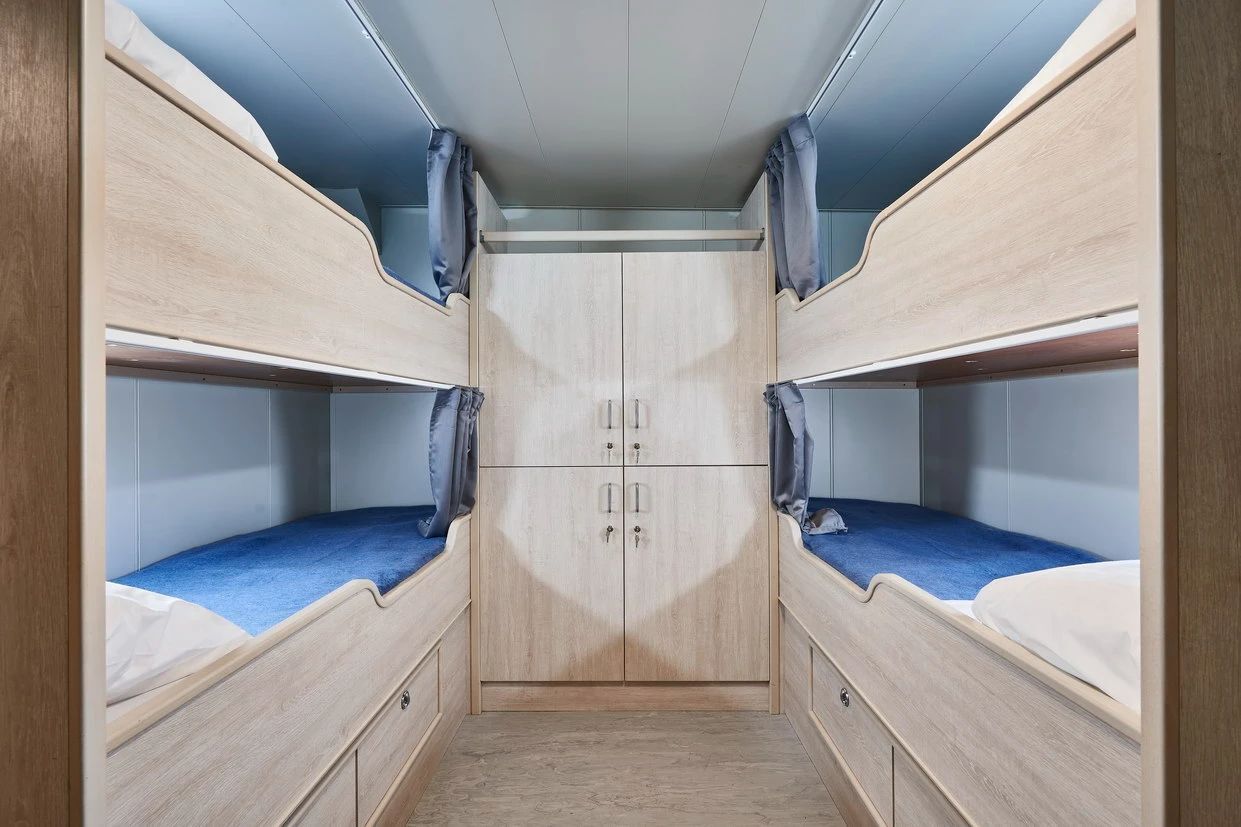 Bateau de pêche commerciale de 37 m chalutier à double pont bateau de pêche