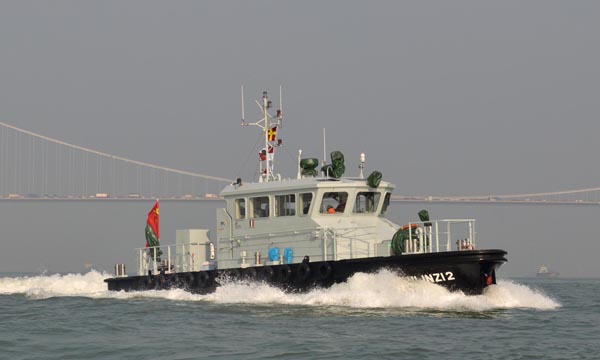 Grandsea 20m Coque en acier/aluminium/cockpit Garde côtière/pêche Enquête/patrouille Bateau/navire/navire à vendre