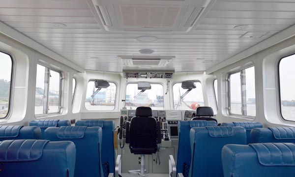 Grandsea 20m Coque en acier/aluminium/cockpit Garde côtière/pêche Enquête/patrouille Bateau/navire/navire à vendre