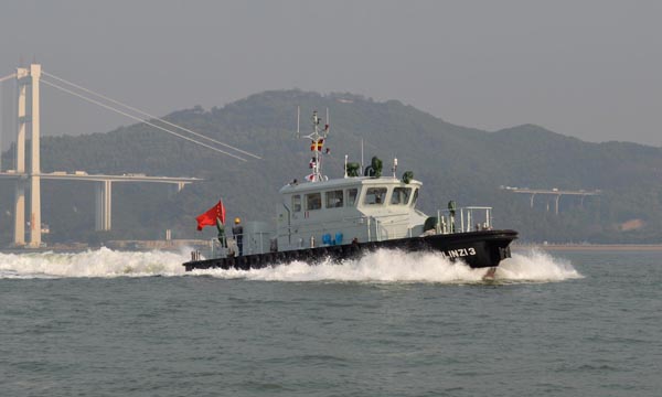 Grandsea 20m Coque en acier/aluminium/cockpit Garde côtière/pêche Enquête/patrouille Bateau/navire/navire à vendre