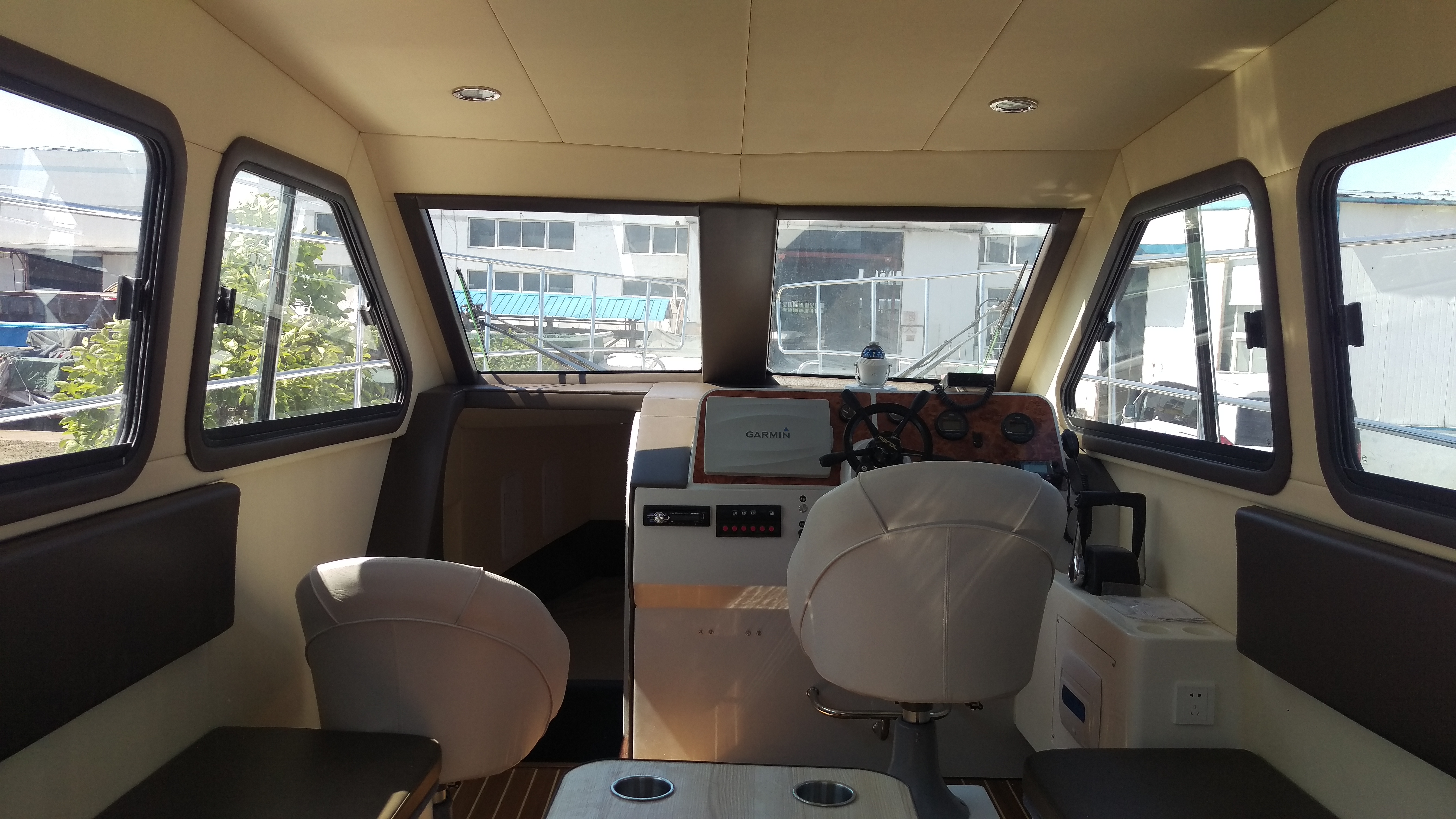 Bateau de patrouille Grandsea 12m FRP Moteur hors-bord à vendre