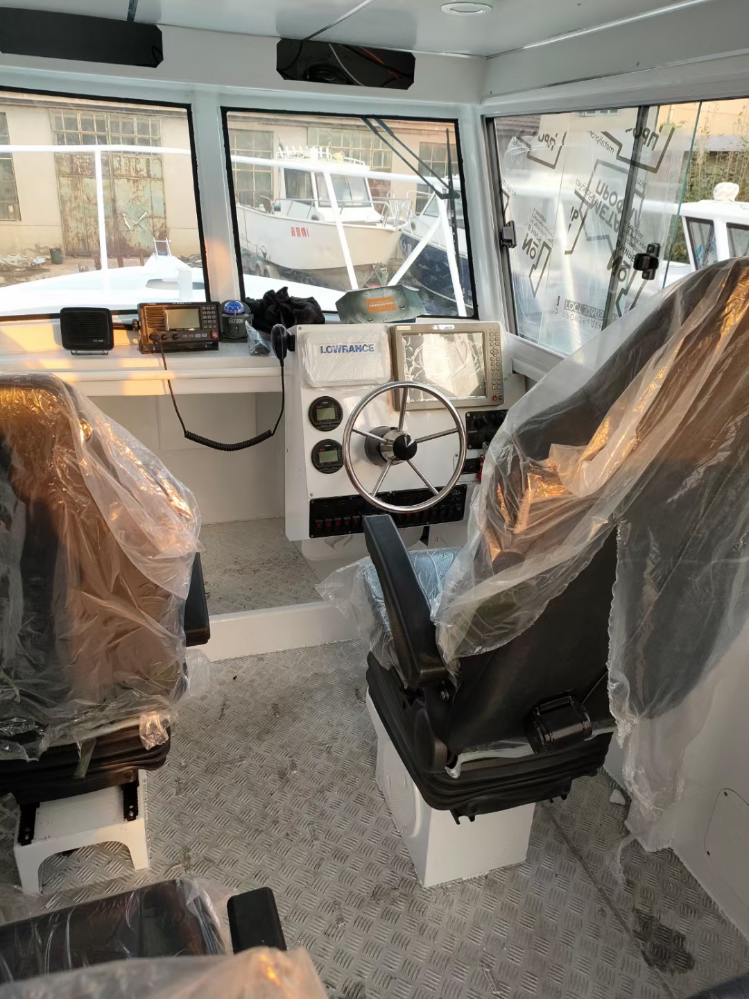 Bateau de patrouille maritime en aluminium Grandsea 9 m à vendre