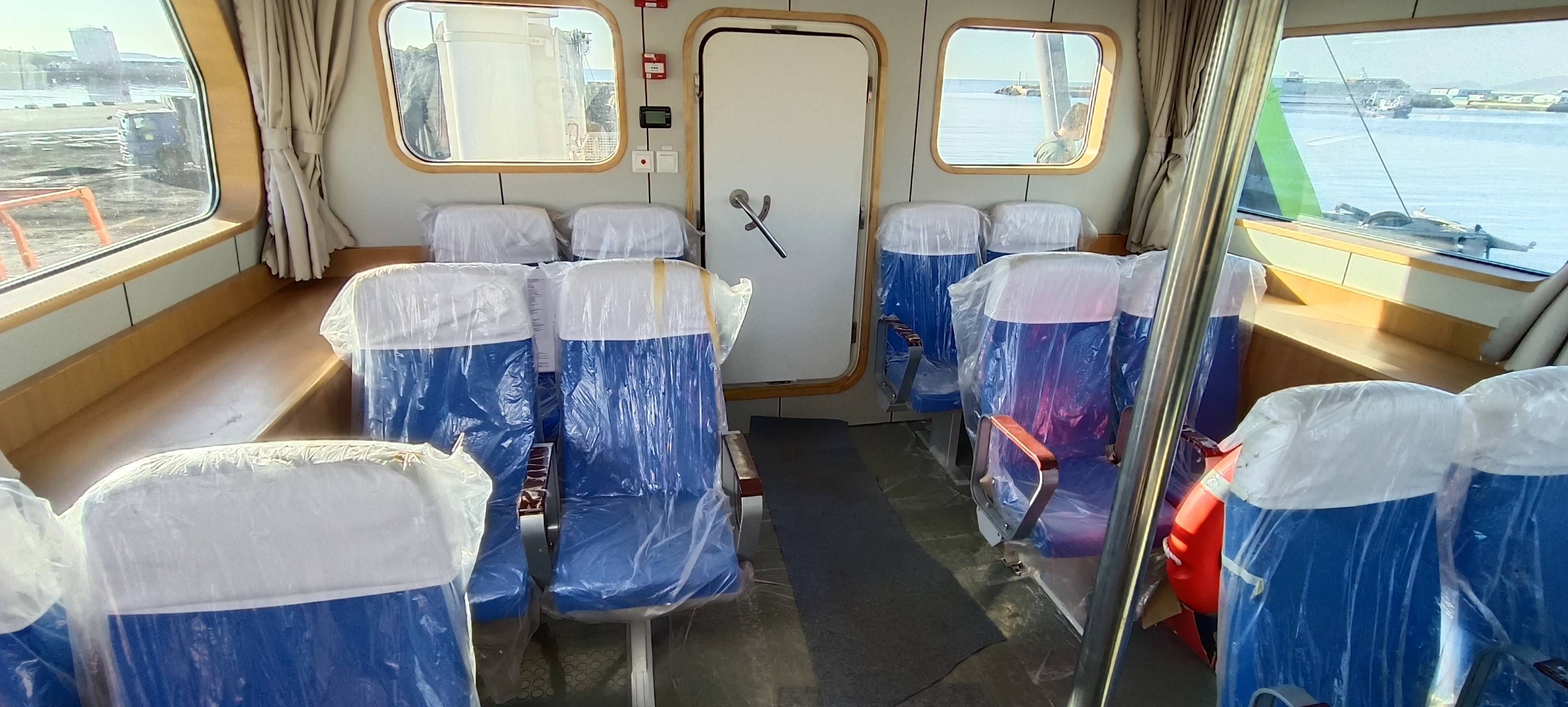 Bateau pilote en fibre de verre Grandsea 21m à vendre