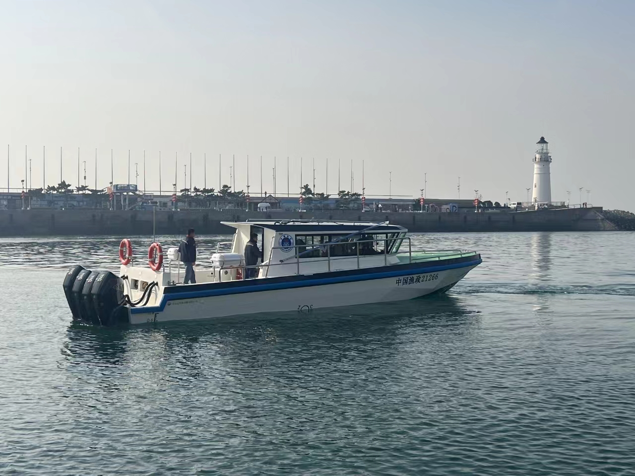 Grandsea 13.3m FRP Fast Speed Military Coast Guard Police Patrol Boat à vendre