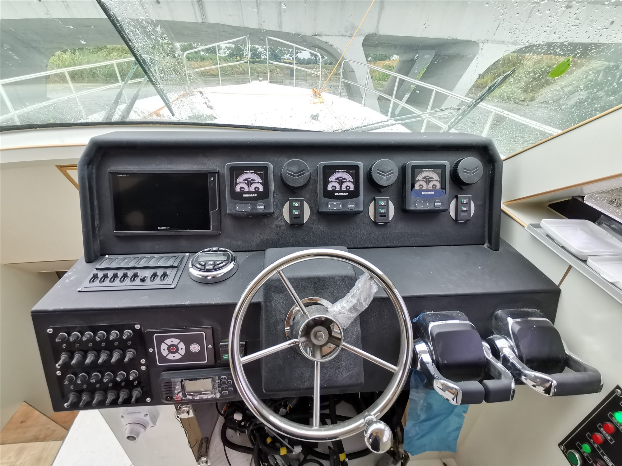Barco de pesca Grandsea con cabina de fibra de vidrio de aguas profundas de 52 pies con motor diésel a la venta