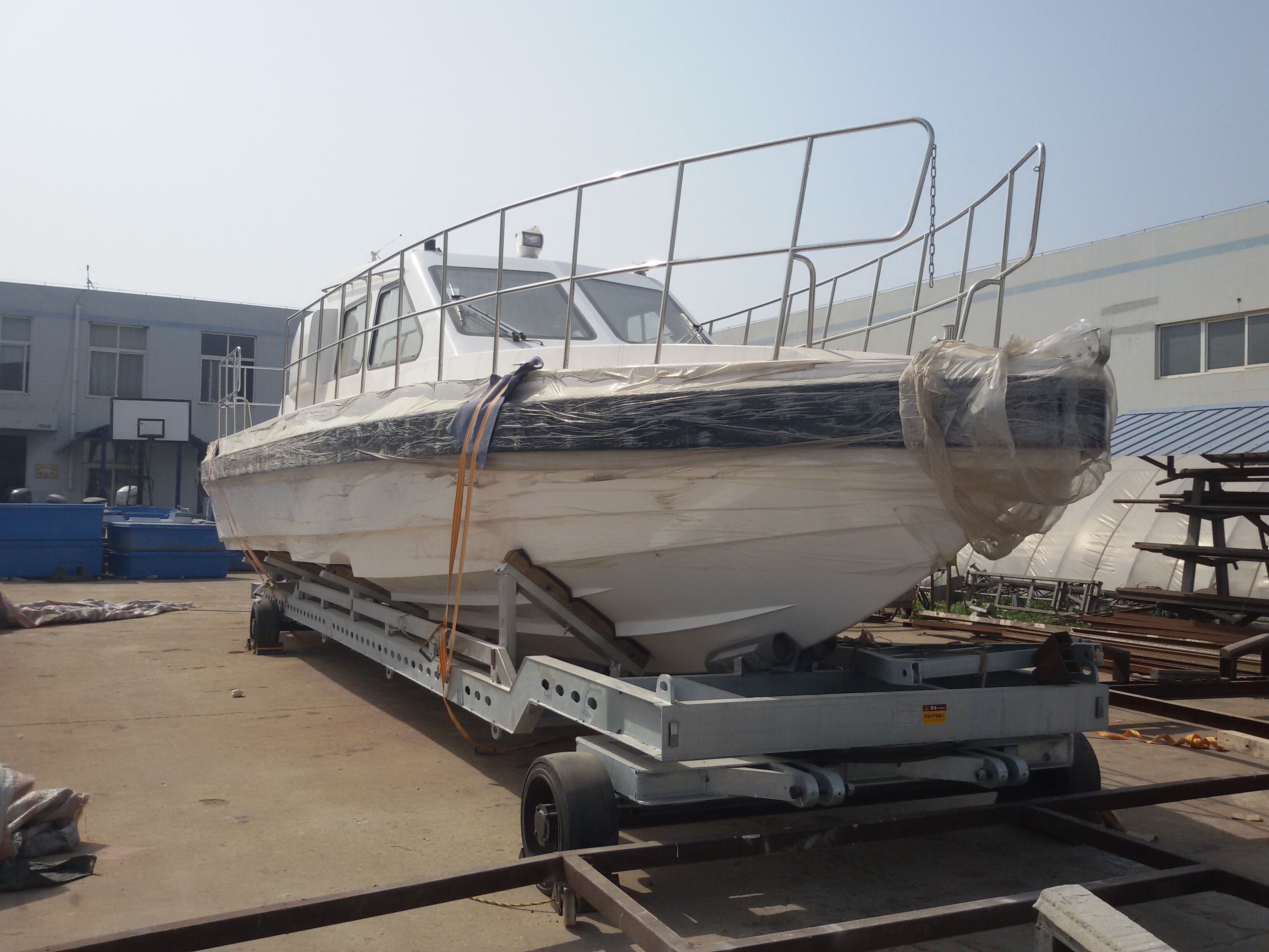 Servicio de patrulleros de 45 pies de la policía de Nigeria