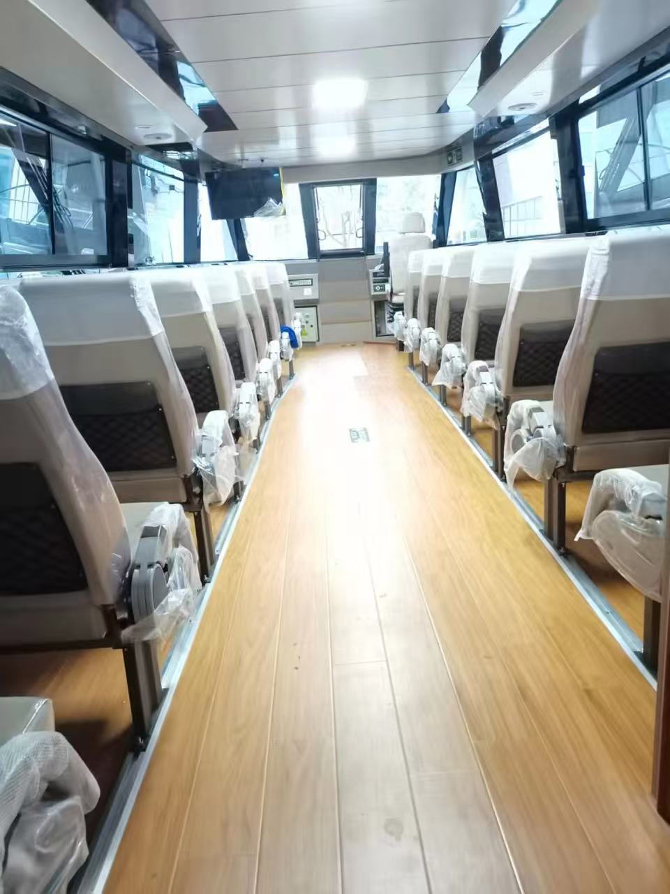 Grandsea 22m Doble Decker Catamarán Cena Crucero Sightseeing Water Taxi Bus Ferry Boat para la venta