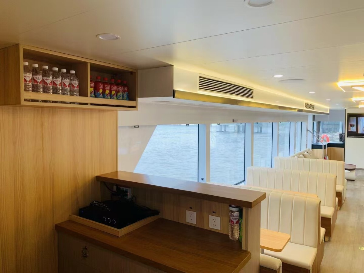 Grandsea 22m Doble Decker Catamarán Cena Crucero Sightseeing Water Taxi Bus Ferry Boat para la venta