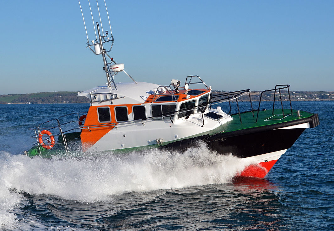 Grandsea Longitud 13.35m Aluminio marino Piloto Barco para la venta
