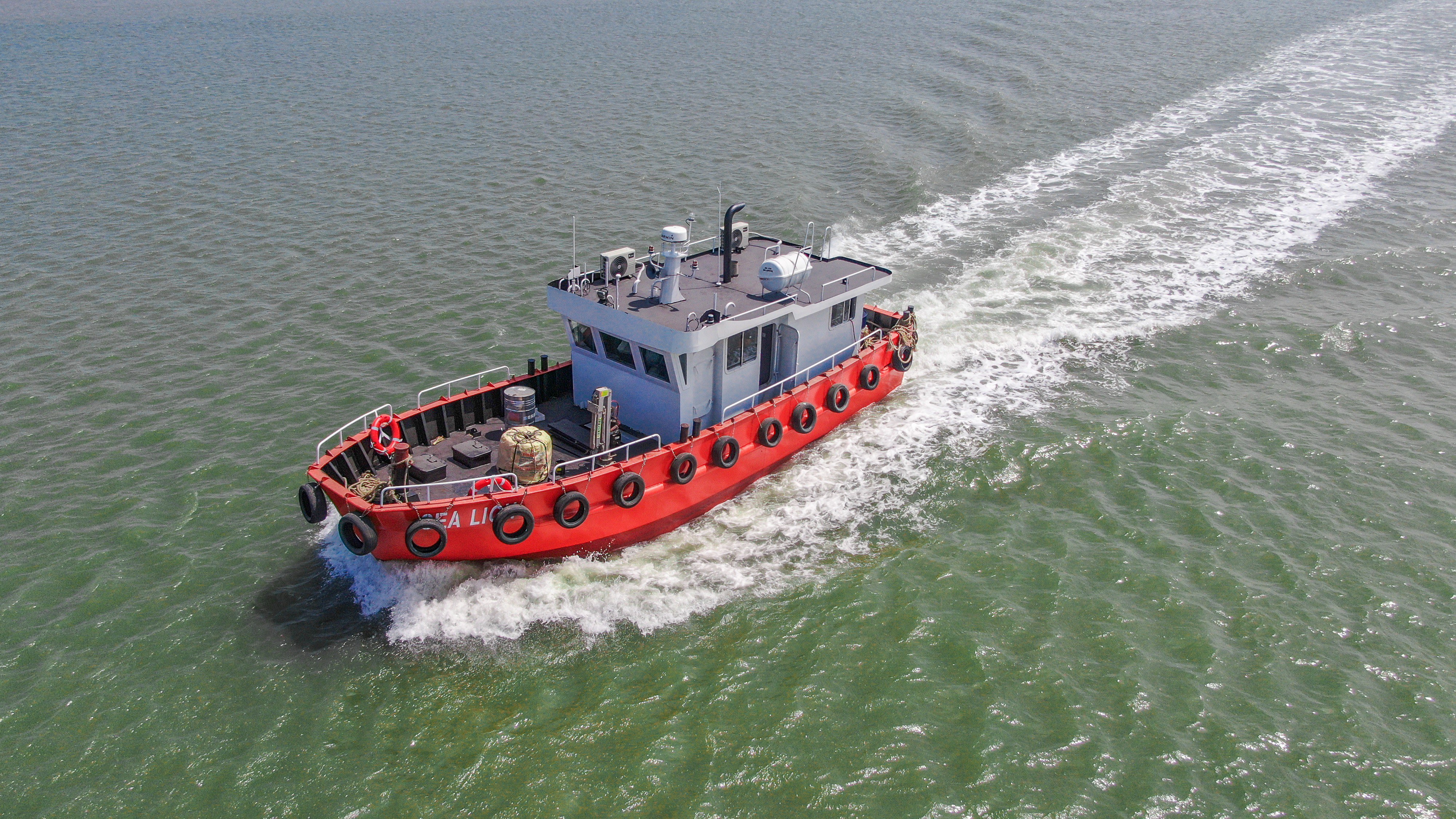 Grandsea 14m Pequeño Material de Acero Barco de Suministro de Trabajo