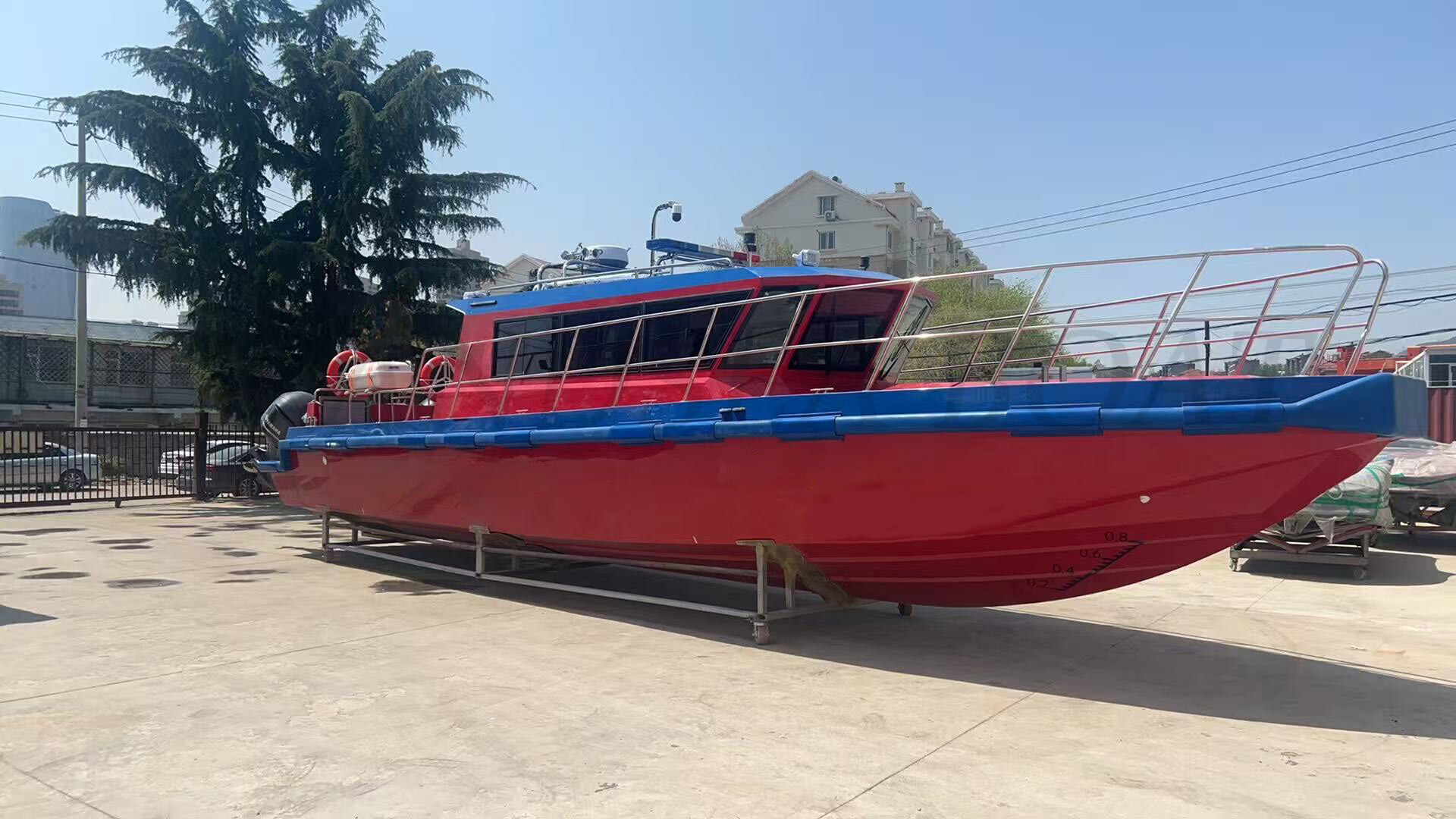Grandsea 13.3m FRP Rápida Velocidad Militar de la Guardia Costera de la Policía Barco de patrulla para la venta