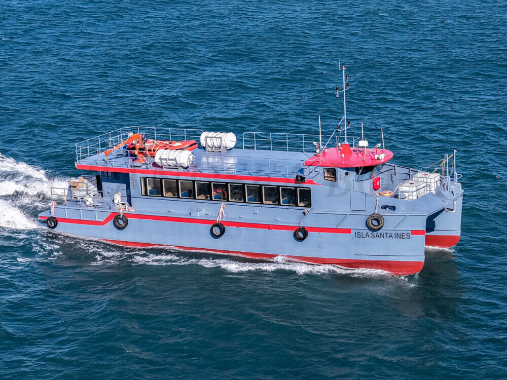 Grandsea Catamarán de Pasajeros de Aluminio de 23.8m para 110 Personas, Yate de Lujo, Barco para Avistamiento de Ballenas, Barco para Turismo en Glaciares