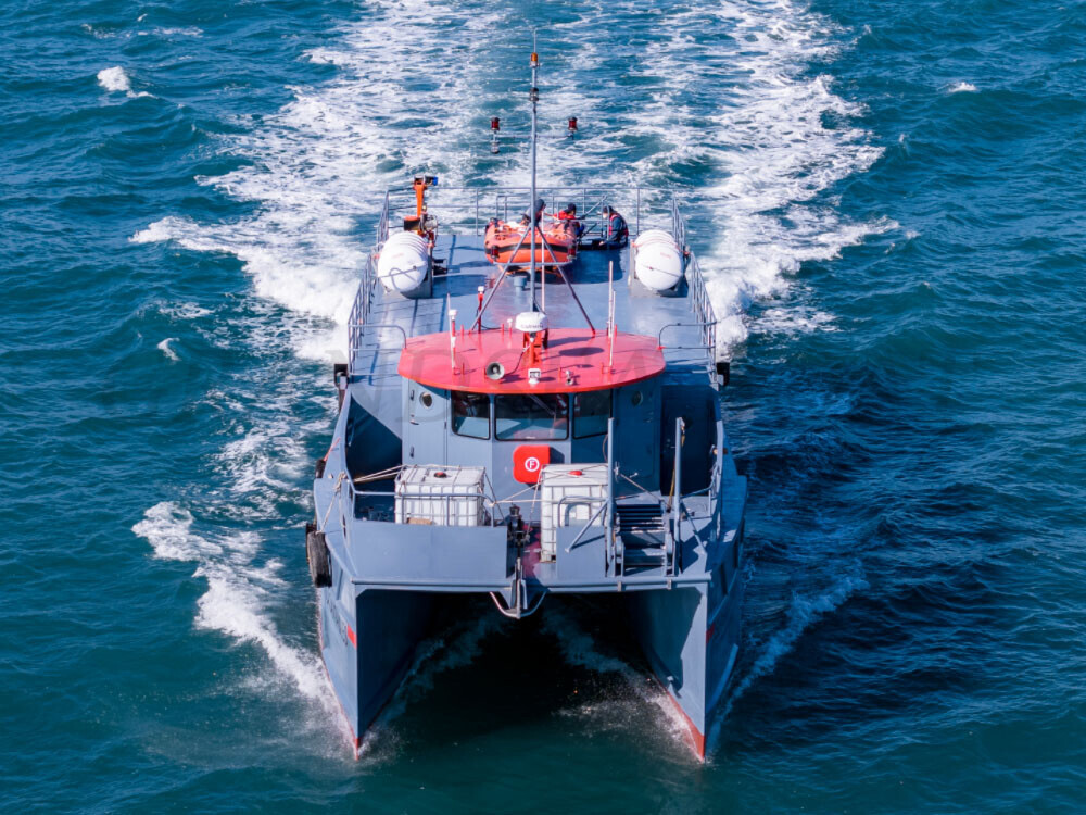Grandsea Catamarán de Pasajeros de Aluminio de 23.8m para 110 Personas, Yate de Lujo, Barco para Avistamiento de Ballenas, Barco para Turismo en Glaciares