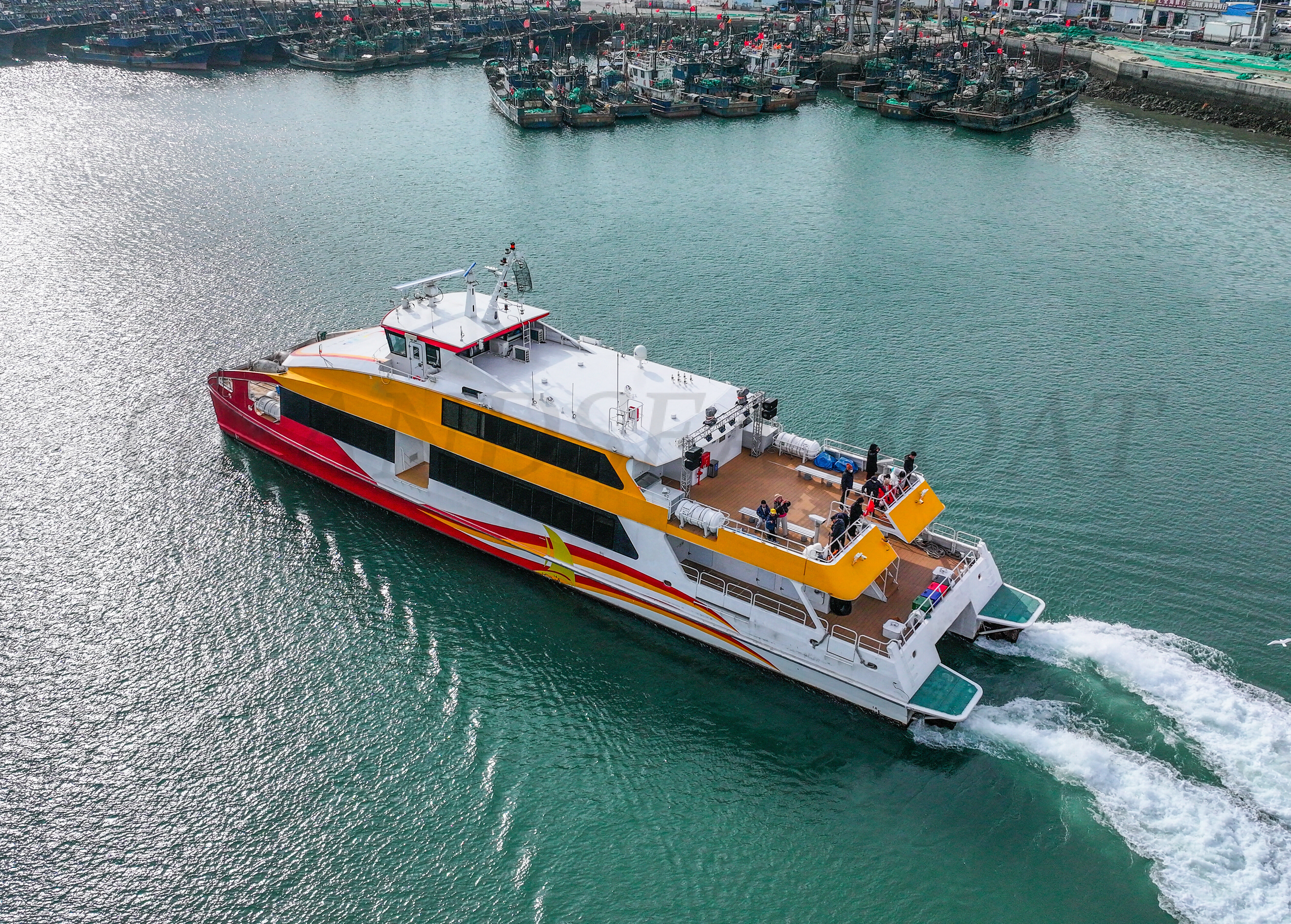 Grandsea 350 pasajeros 35m/115ft Catamarán Ferry en venta