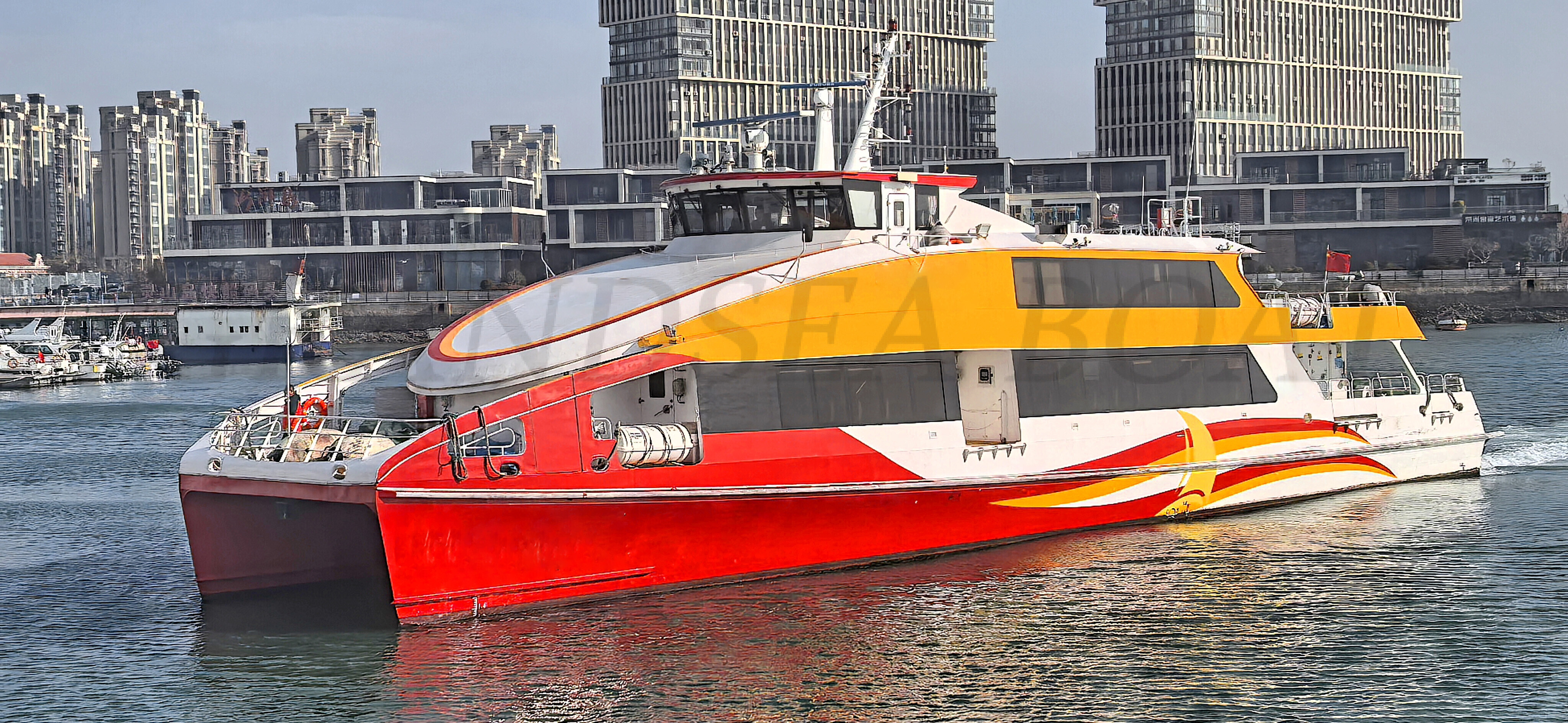 Grandsea 350 pasajeros 35m/115ft Catamarán Ferry en venta