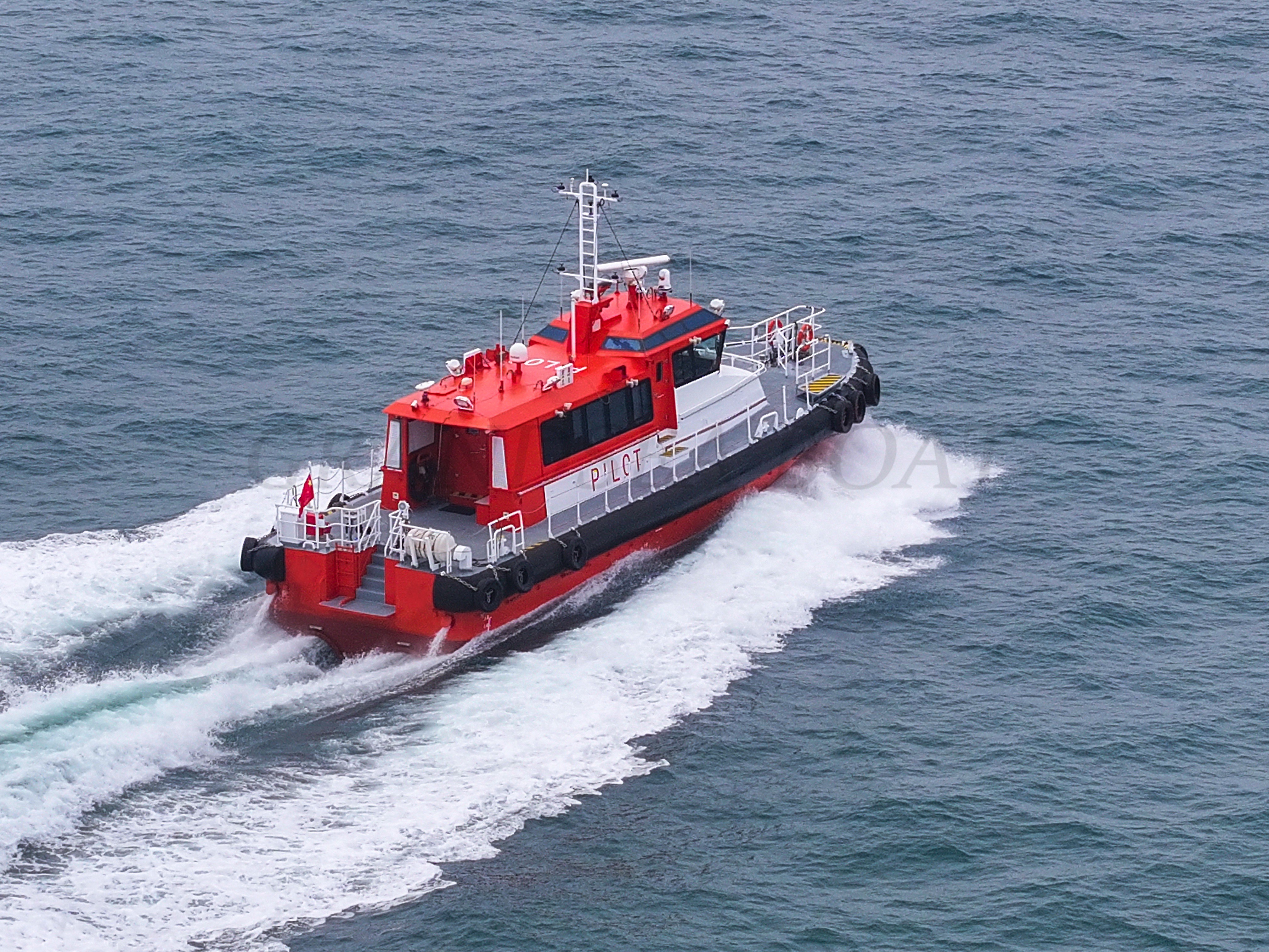 Embarcación de prácticos de aluminio Grandsea de 21.9m, buque patrullero en venta para uso en mar agitado