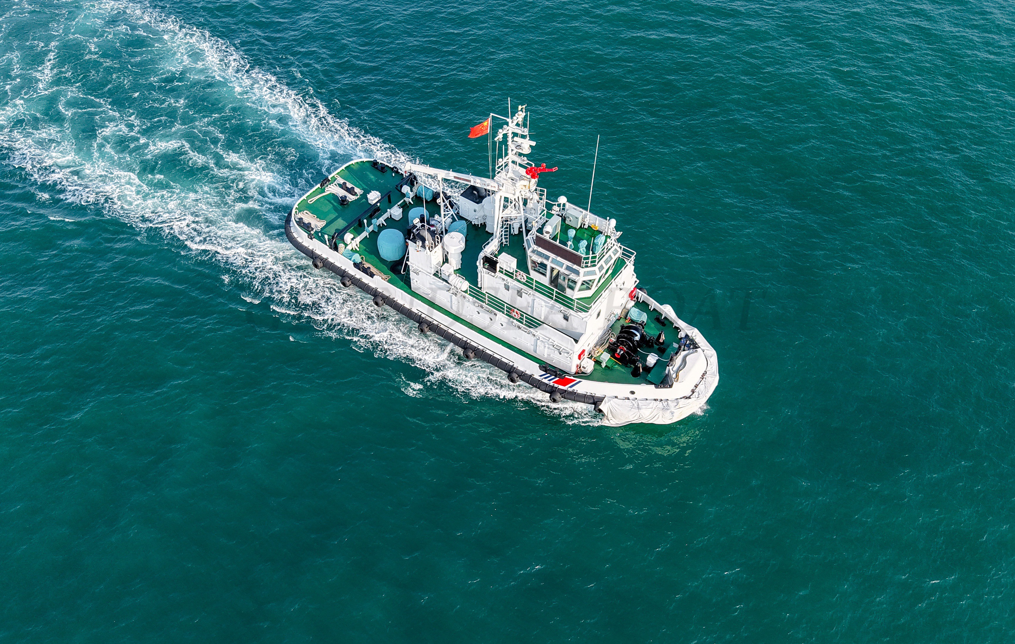 Remolcador contra incendios y de aplicación de la ley Grandsea de 32 m, barco de rescate