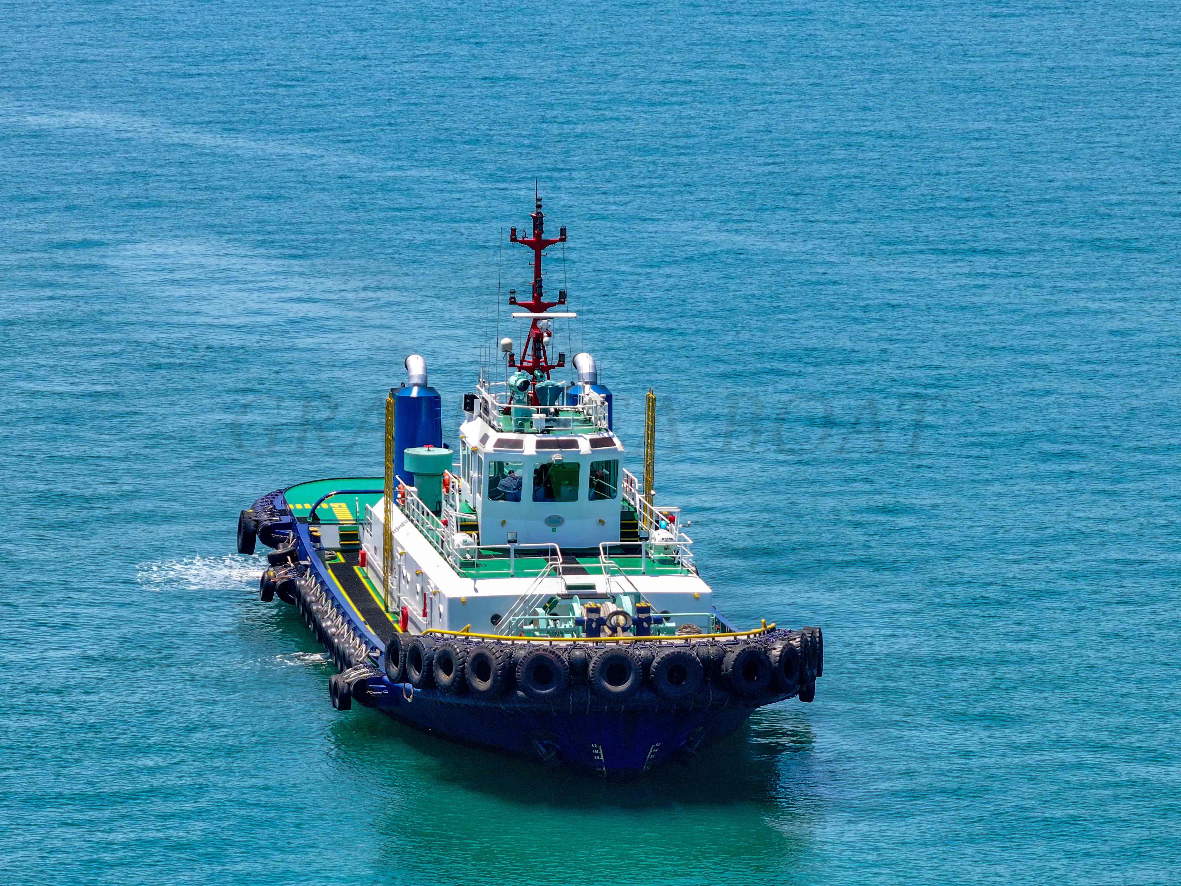 Grandsea Remolcador de 42 m en venta, remolcador de trabajo para astillero con 100t de tiro a punto fijo y 8000hp