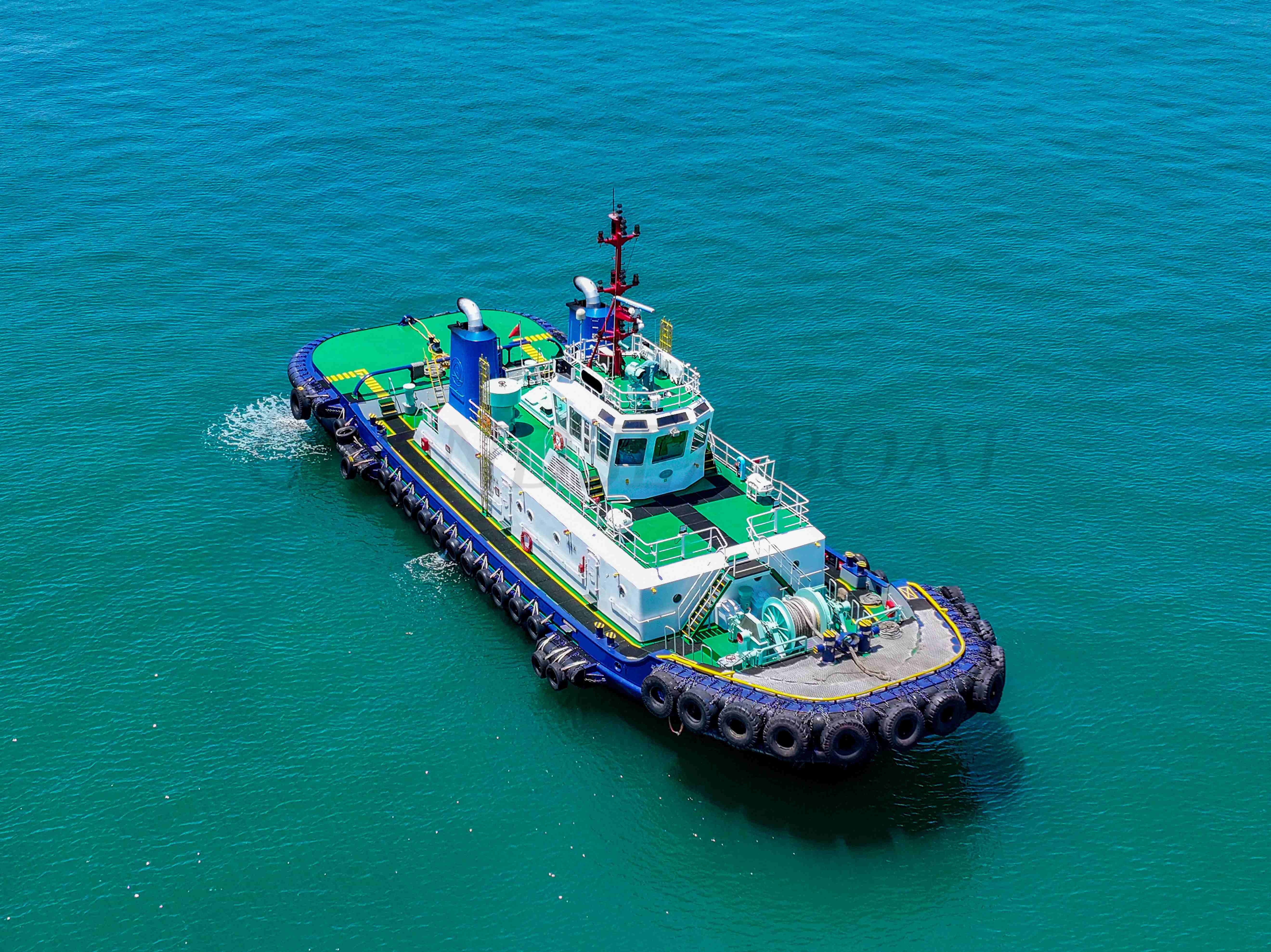 Grandsea Remolcador de 42 m en venta, remolcador de trabajo para astillero con 100t de tiro a punto fijo y 8000hp